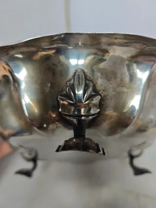 Vassoio Argento 800 Massiccio Centro Tavola