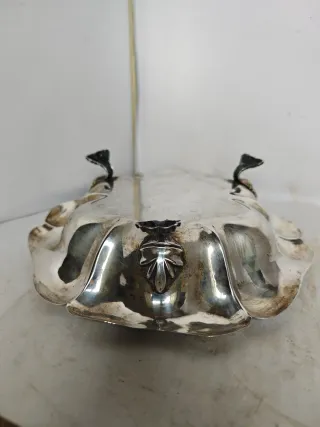 Vassoio Argento 800 Massiccio Centro Tavola