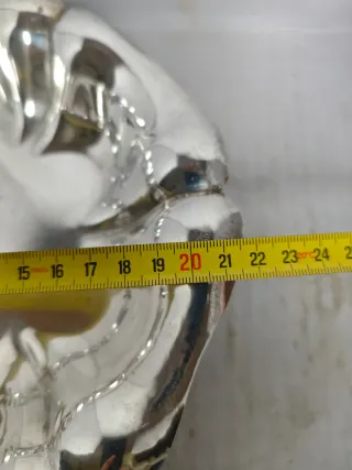 Vassoio Argento 800 Massiccio Centro Tavola