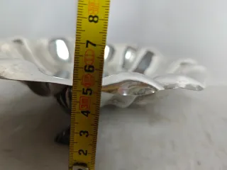 Vassoio Argento 800 Massiccio Centro Tavola