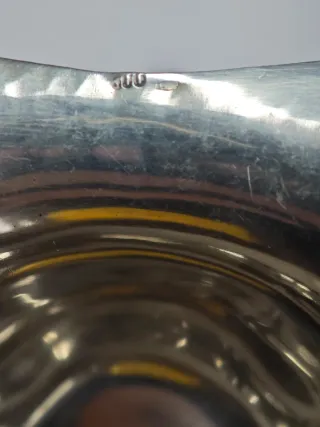 Vassoio Argento 800 Massiccio Centro Tavola