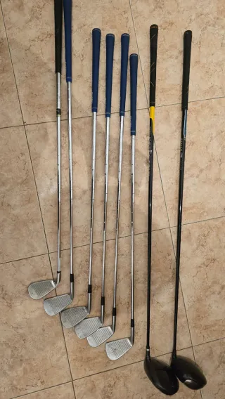 Juego de palos de golf+bolsa TaylorMade –Iniciacio
