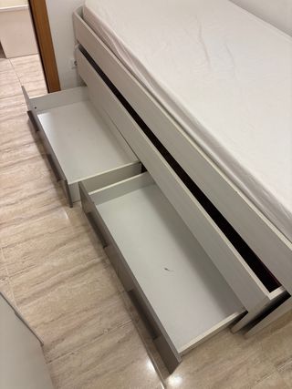 Cama nido 190x90 con cajones