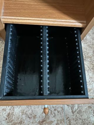 Mesa de estudio de madera