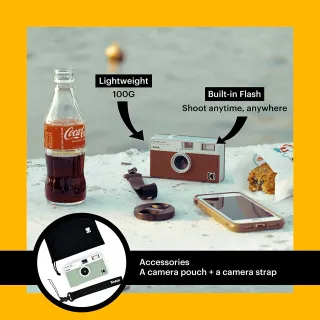 Cámara Analógica Kodak Ektar H35 Negra