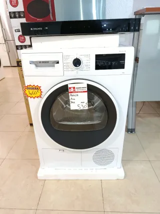 Secadora Nueva Bosch Serie 4 8kg bomba de calor.
