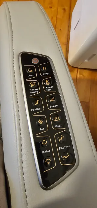 Sillón de Masaje A2900 Negro/Gris