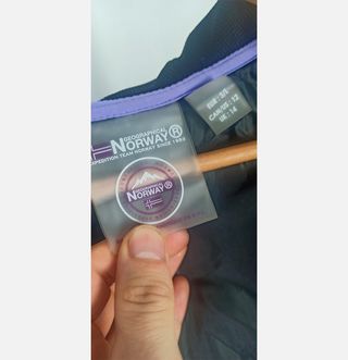 Chaqueta Geographical Norway Mujer Negra