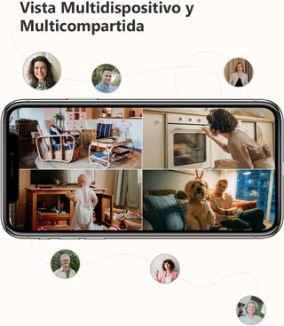 Cámara Imou 4MP WiFi interior 360° mascotas