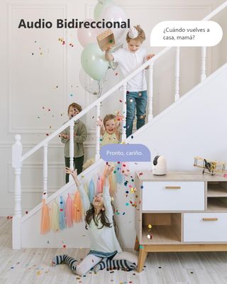 Cámara Imou 4MP WiFi interior 360° mascotas