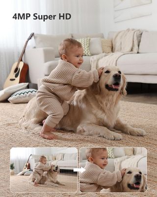 Cámara Imou 4MP WiFi interior 360° mascotas