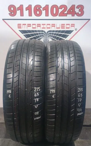 4UD 215 65 17 V HANKOOK RUEDA PREMIUM YA MONTADA