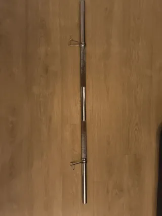 Barra press de banca SALTER 30mm x 120cm 7Kg