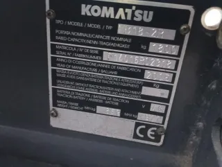 Carretilla elevadora Komatsu FB18
