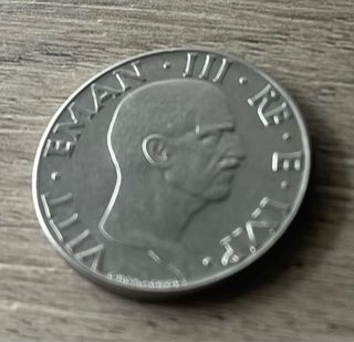 Moneta Italia 1940 - 50 cent