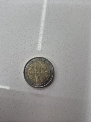 Moneda 2 Euros Don Quijote España 2005