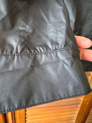 Chubasquero TCM Negro con Capucha