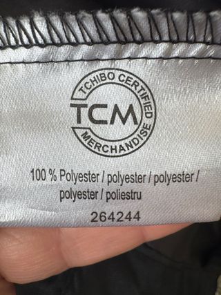 Chubasquero TCM Negro con Capucha