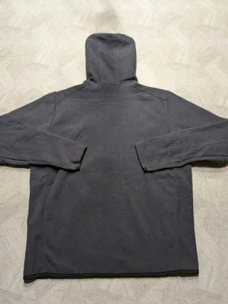 Patagonia lightweight full zip hoodie grey M