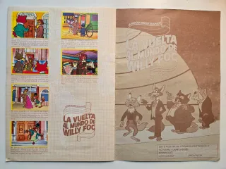 Album COMPLETO La Vuelta al Mundo de Willy Fog