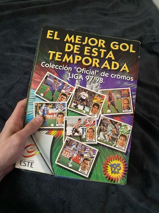Álbum Cromos Liga 97/98 Oficial
