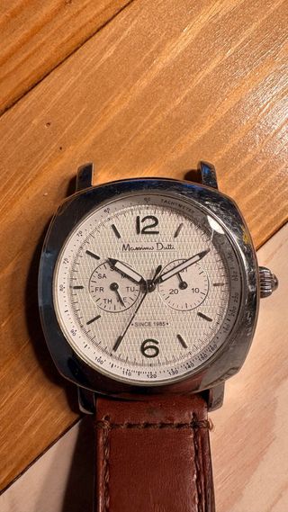 Reloj Massimo Dutti Cuarzo con correa de piel
