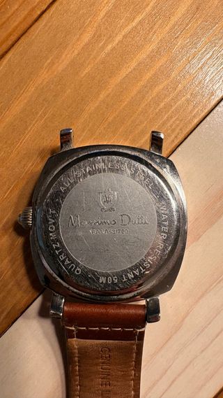 Reloj Massimo Dutti Cuarzo con correa de piel