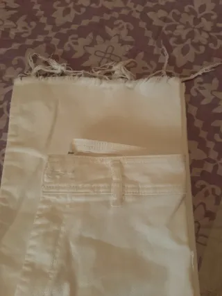 Pantalones blancos talla 32