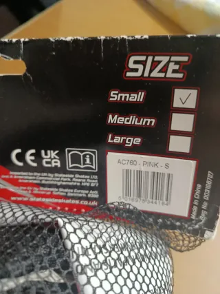 Protecciones Patinaje SFR Rosa