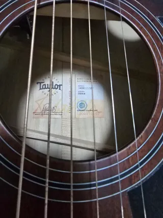 Guitarra Taylor 326ce Electroacústica