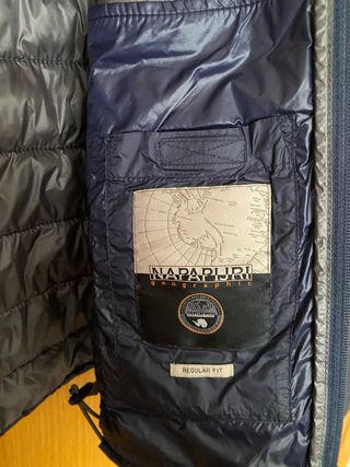 Chaqueta Napapijri Plumas Talla M Azul