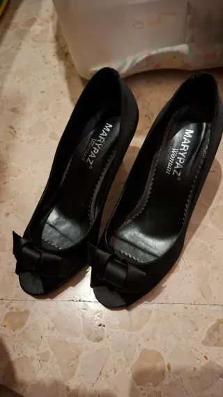 Tacones fiesta MARYPAZ negros mujer
