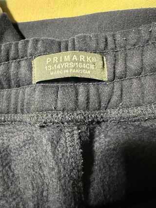 Conjunto chándal Primark azul y beige