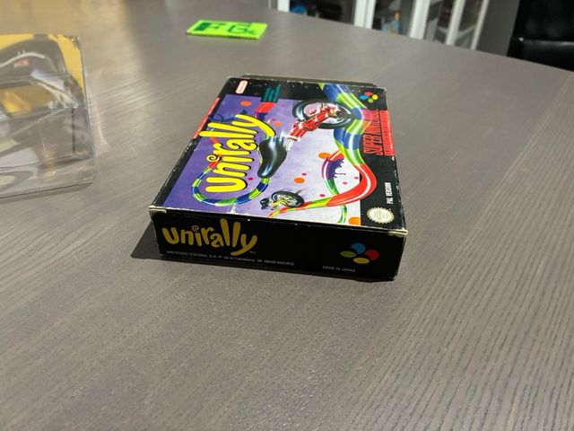 Unirally Super Nintendo SNES PAL