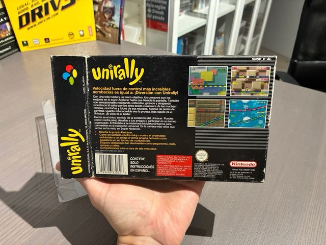Unirally Super Nintendo SNES PAL
