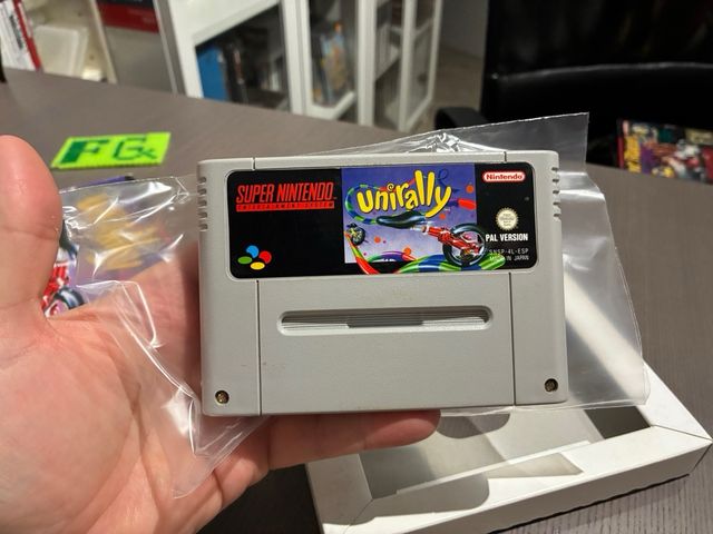 Unirally Super Nintendo SNES PAL