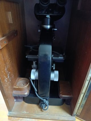 Microscopio Leica binocular 3