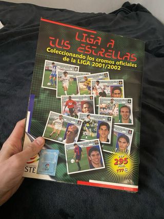 Álbum Cromos Liga 2001-2002 Oficial ESTE