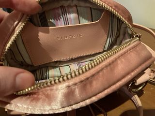 2 Bolsos/Monedero rosa acolchado