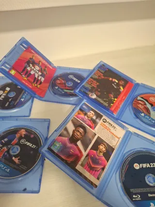 5 giochi FIFA 18/19/20/21/23 PS4