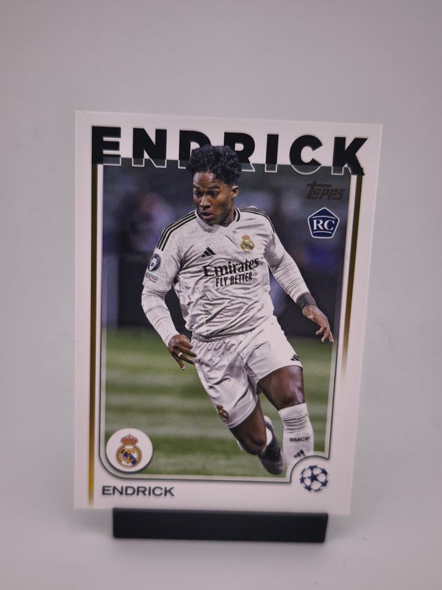 Endrick RC Card 2024-25 Topps UEFA Real Madrid
