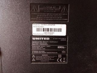 Televisore United 32” (non funzionante)