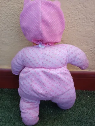 Muñeco Nenuco Pijama Rosa Animalitos