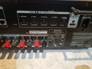 Receptor AV Denon Negro