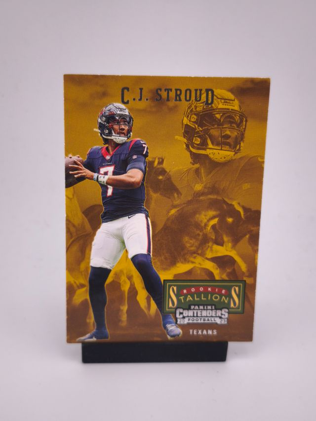 CJ Stroud ROOKIE STALLIONS 2023 NFL Panini Texans