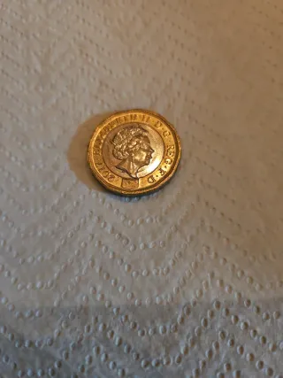 Moneta rara 2017 One Pound