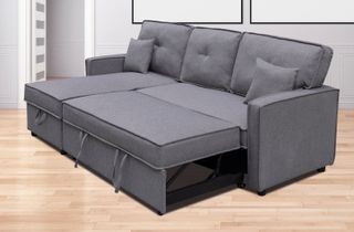 OFERTA Sofá Cama DAX  Chaise Longue Gris