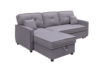 OFERTA Sofá Cama DAX  Chaise Longue Gris
