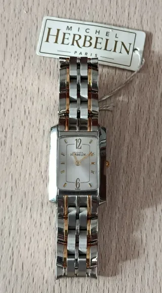 Reloj Michel Herbelin Mujer bicolor. Nuevo