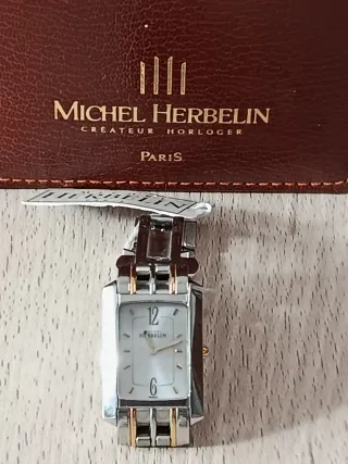 Reloj Michel Herbelin Mujer bicolor. Nuevo